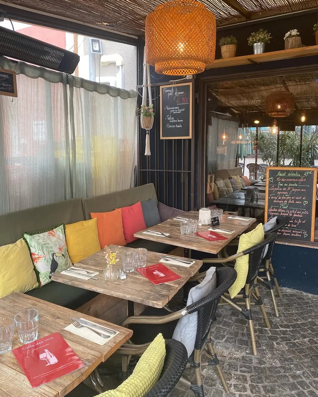 Intérieur du restaurant